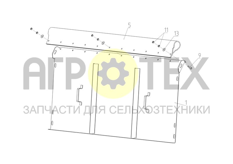 Чертеж Щиток (152.14.10.310)